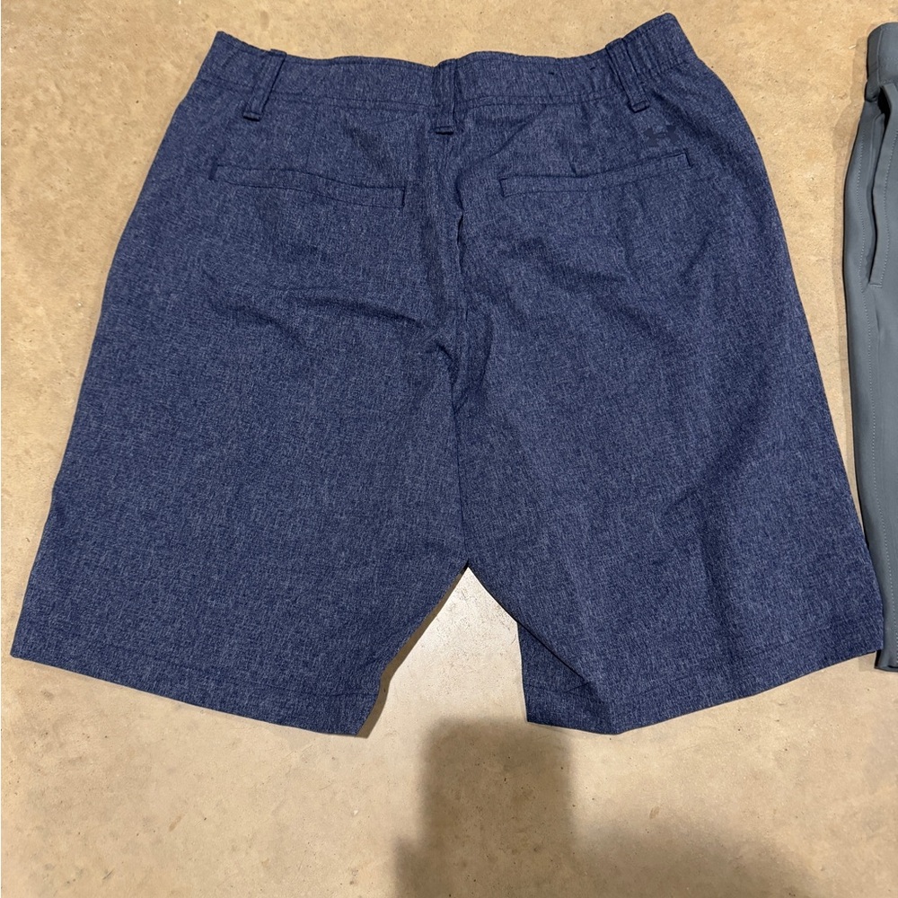 Men's Blue and Gray Shorts NWOT - Picture 2 of 2